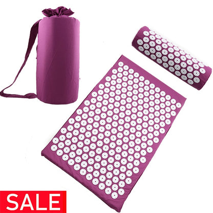 AcuYoga Massage Mat + Pillow