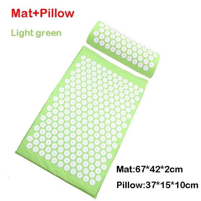 AcuYoga Massage Mat + Pillow