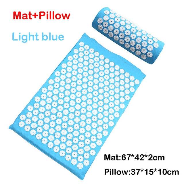 AcuYoga Massage Mat + Pillow