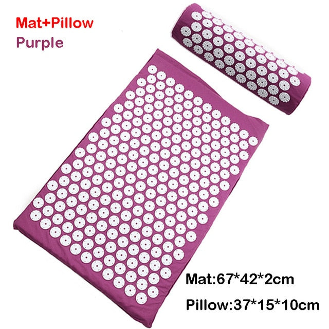 AcuYoga Massage Mat + Pillow