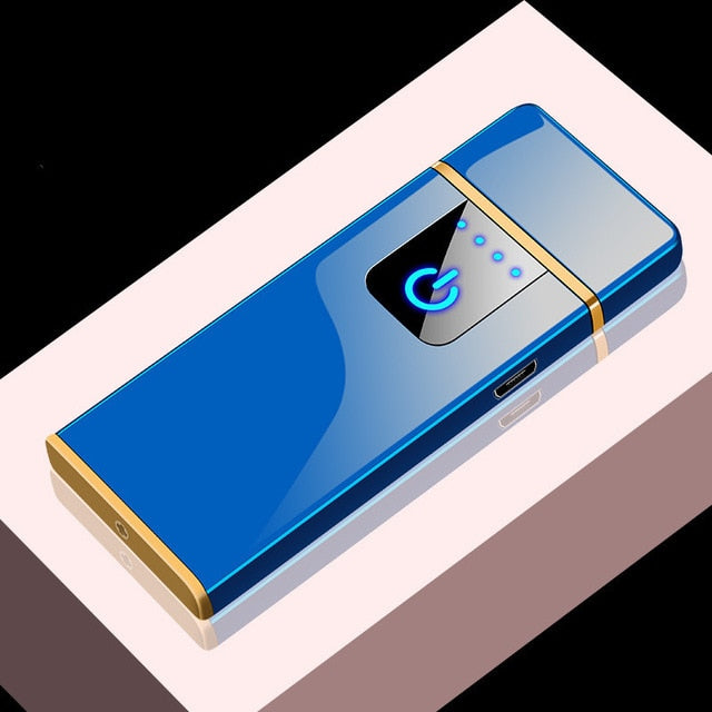 USB Cigarette Lighter, Touch-Sensitive & Rechargeable