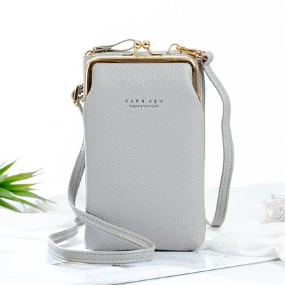 High Style Leather Crossbody Phone Bag