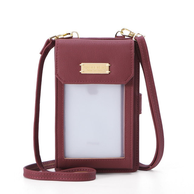 Crossbody Touch Screen Phone Bag