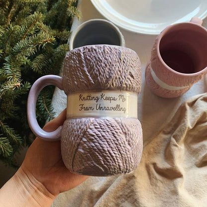 Ball Of Wool Ceramic Mug