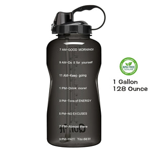 QuiFit Motivational Water Bottle