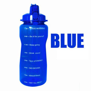QuiFit Motivational Water Bottle