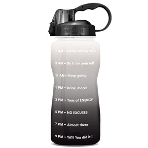 QuiFit Motivational Water Bottle
