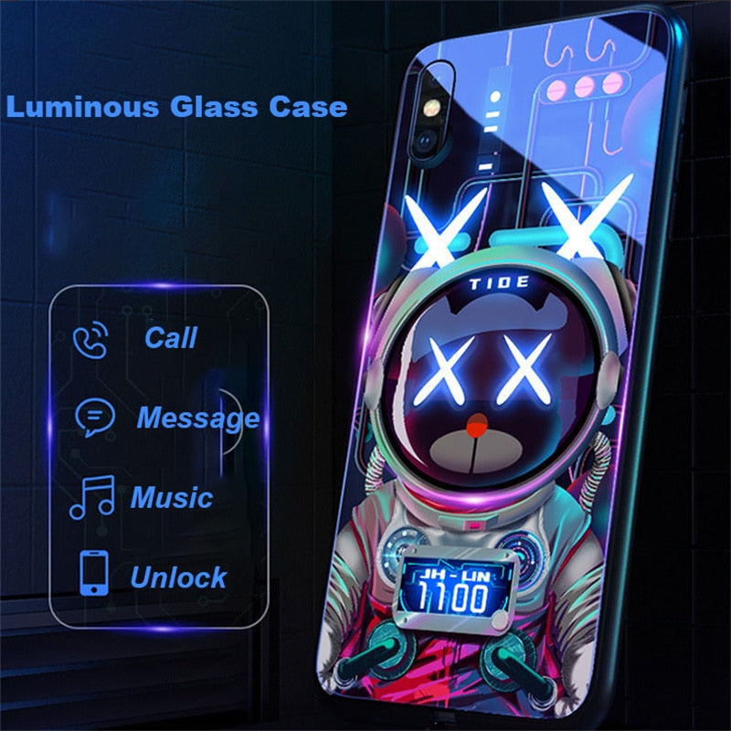 LED Flash light iPhone Case Music and Sound Activated