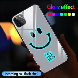 LED Flash Luminous iPhone Case Music & Voice -Activated