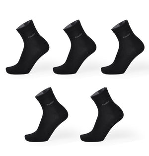 Men Bamboo Fiber Breathable Anti-Bacterial Socks 5 pairs