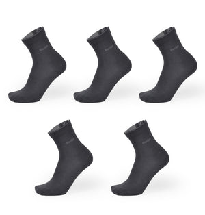 Men Bamboo Fiber Breathable Anti-Bacterial Socks 5 pairs