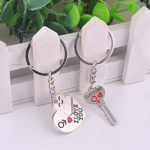 I LOVE YOU Letter Keychain