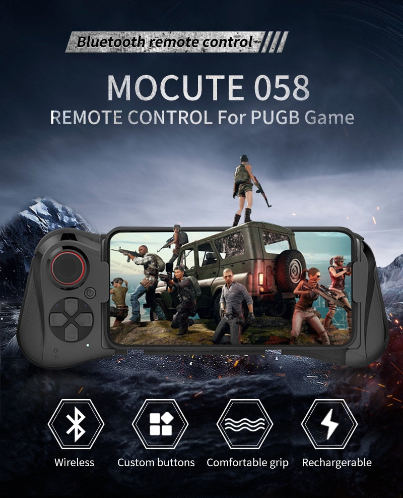 Wireless Bluetooth Gamepad For iPhone & Android Phones