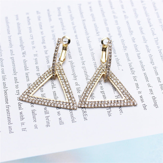 Elegant Crystal Earrings