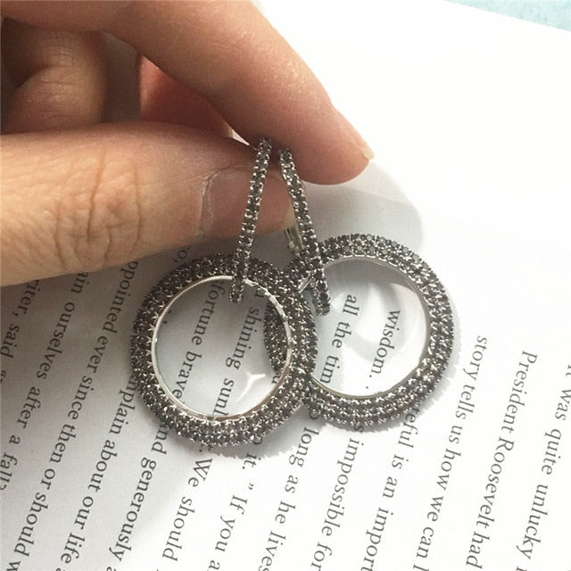 Elegant Crystal Earrings