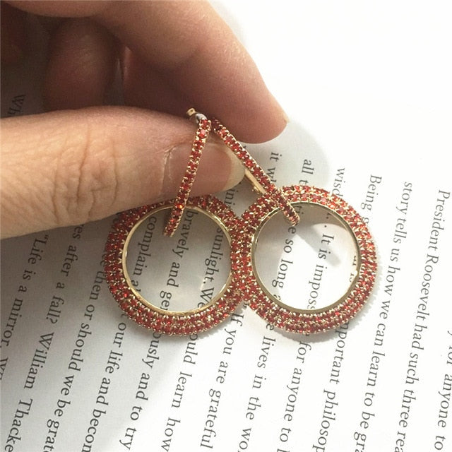 Elegant Crystal Earrings