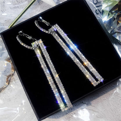 Elegant Crystal Earrings