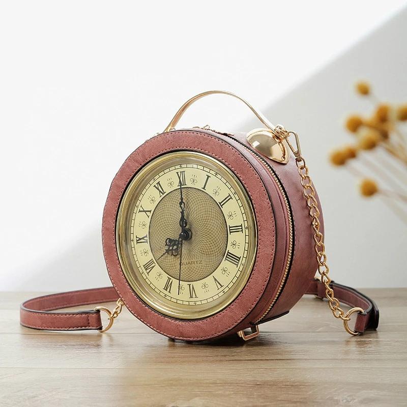 Working Clock Handbag