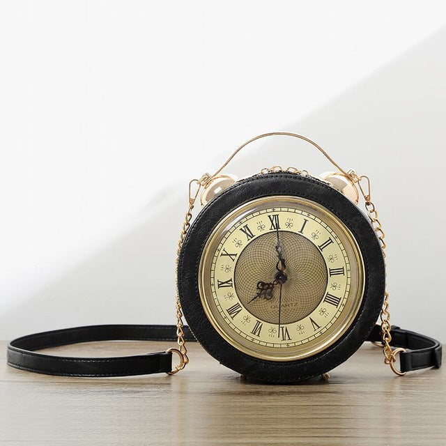 Working Clock Handbag