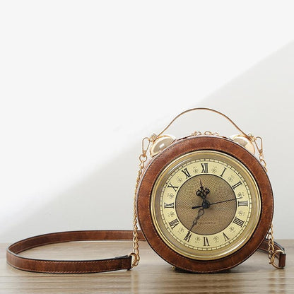 Working Clock Handbag