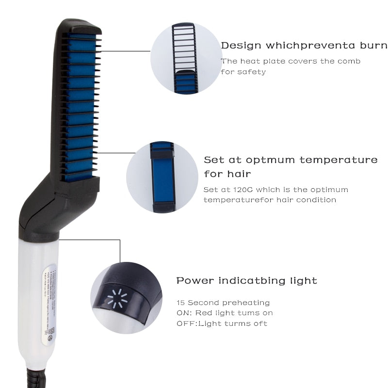 Beard Straightener Comb